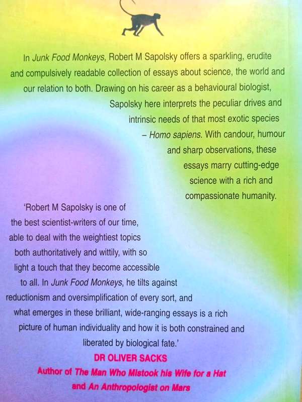 Junk Food Monkeys, Robert M. Sapolsky