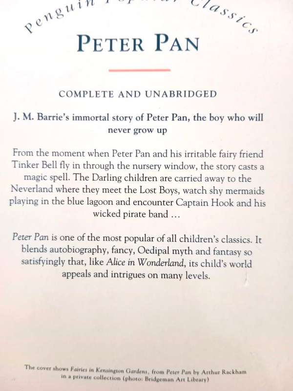 Peter Pan, J.M. Barrie