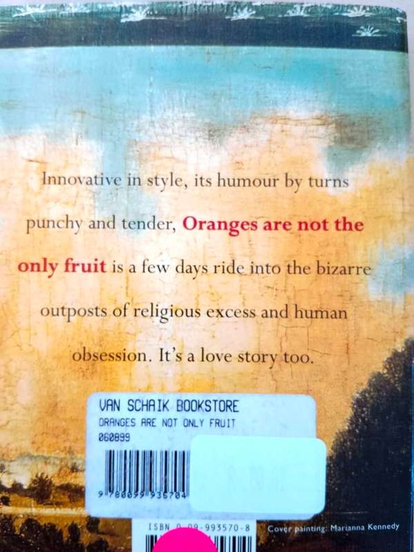 Oranges are not the only Fruit, Jeanette Winterson
