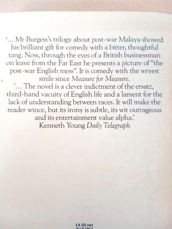The Right to an Answer, Anthony Burgess