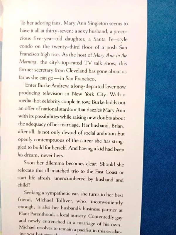 Sure of You, Armistead Maupin