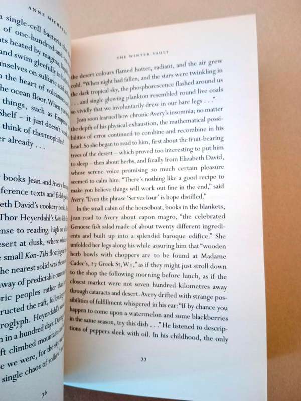 The Winter Vault, Anne Michaels