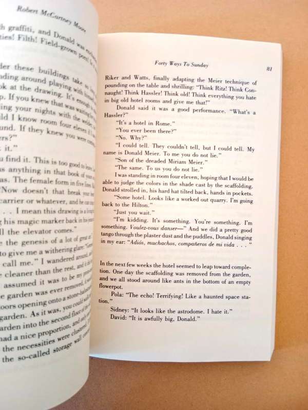 Forty Ways to Sunday, Robert McCartney Moore