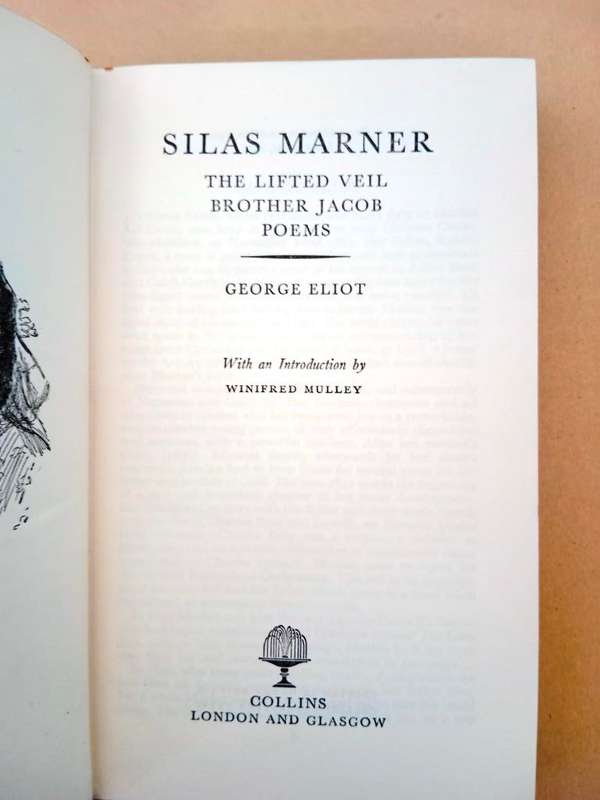 Silas Marner, George Eliot