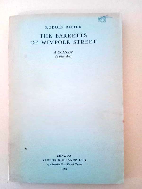 The Barretts of Wimpole Street, Rudolf Besier