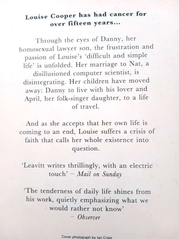 Equal Affections, David Leavitt