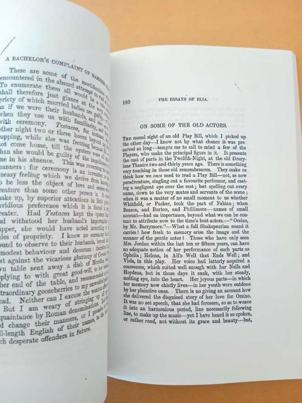 The Essays of Elia, Charles Lamb