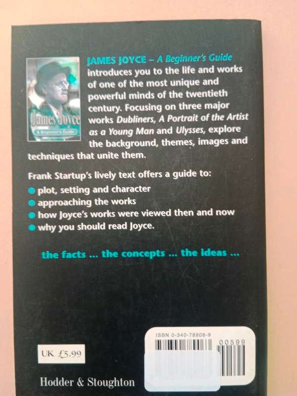 James Joyce - A Beginner's Guide, Frank Startup