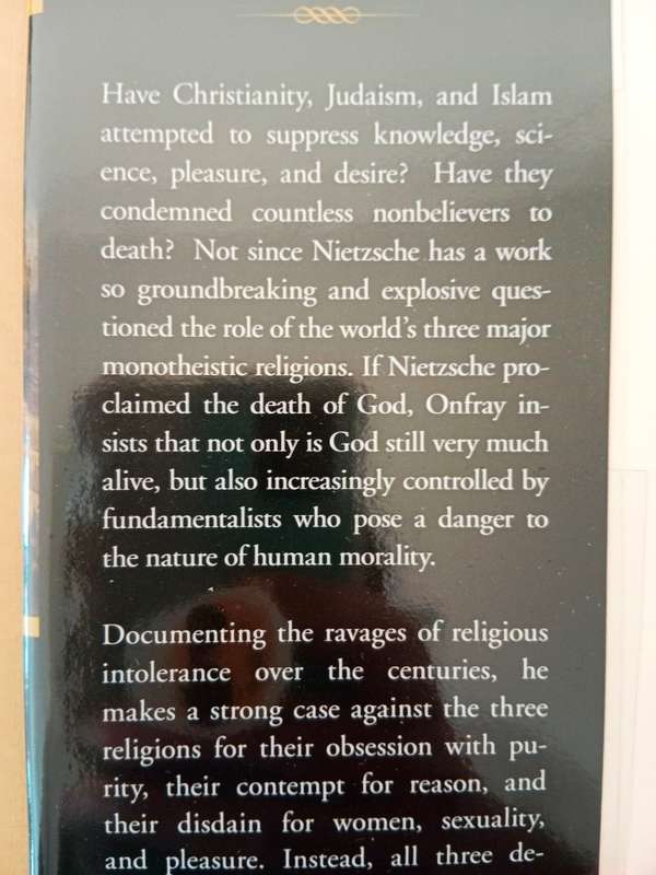 Atheist Manifesto, Michel Onfray