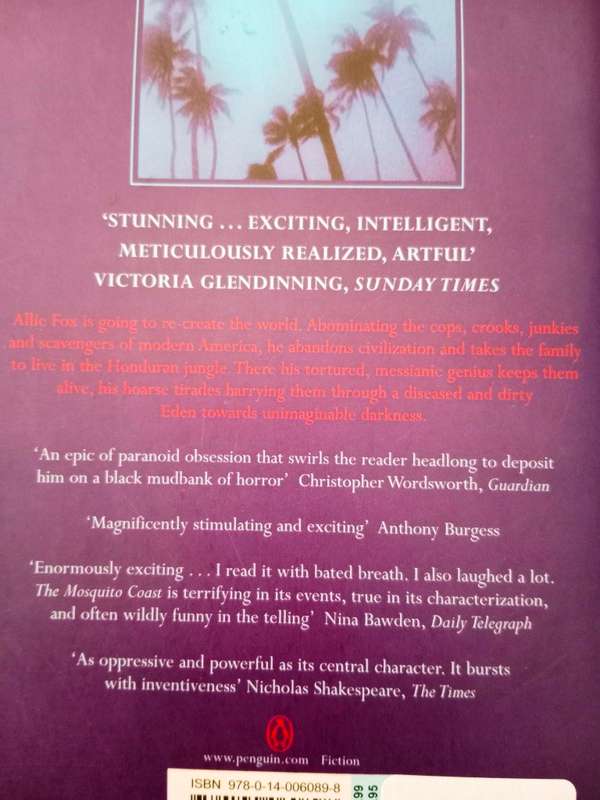 The Mosquito Coast, Paul Theroux