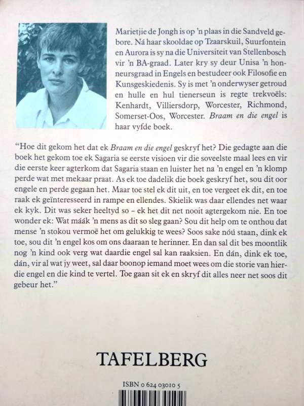 Braam en die engel, Marietjie de Jongh