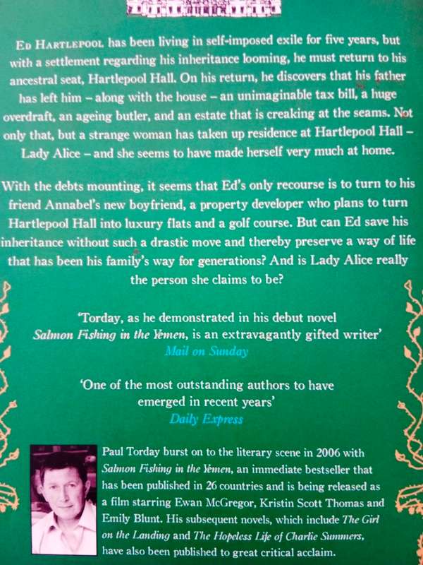 The Legacy of Hartlepool Hall, Paul Torday