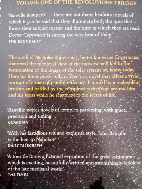 Doctor Copernicus, John Banville