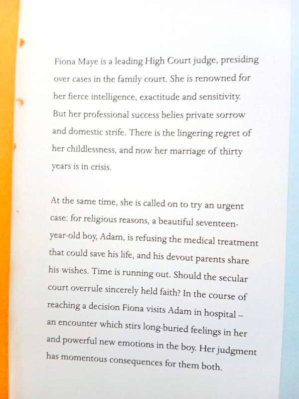 The Children Act, Ian McEwan