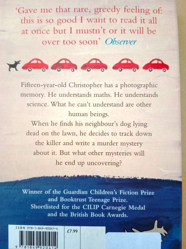 The Curious Incident of the Dog in the Night-Time, Mark Haddon