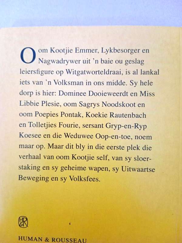 Oom Kootjie Emmer, André P. Brink