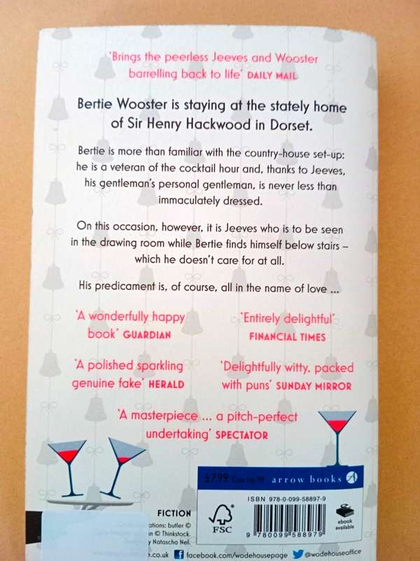 Jeeves and the Wedding Bells, Sebastian Faulks