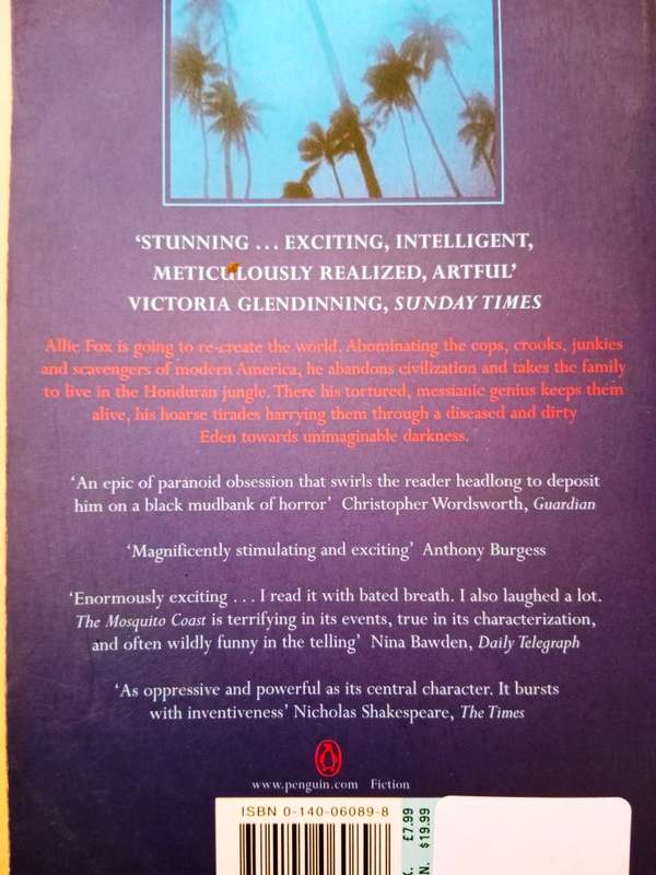The Mosquito Coast, Paul Theroux