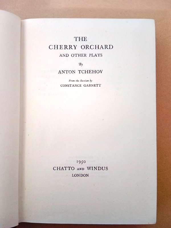 The Cherry Orchard and Other Plays, Anton Tchehov