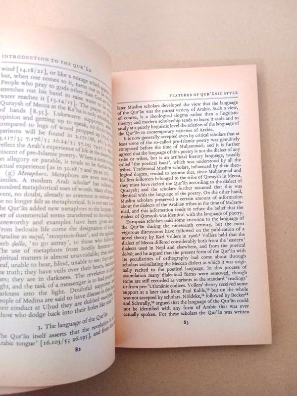 Introduction to the Qur'an, W. Montgomery Watt