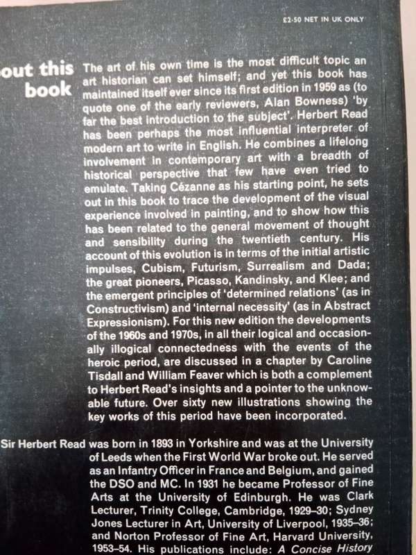 A Concise History of Modern Painting, Herbert Read