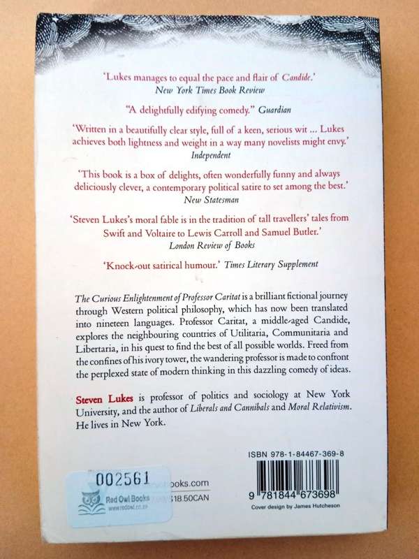 The Curious Enlightenment of Professor Caritat, Steven Lukes