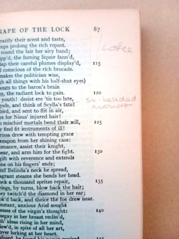 Collected Poems, Alexander Pope