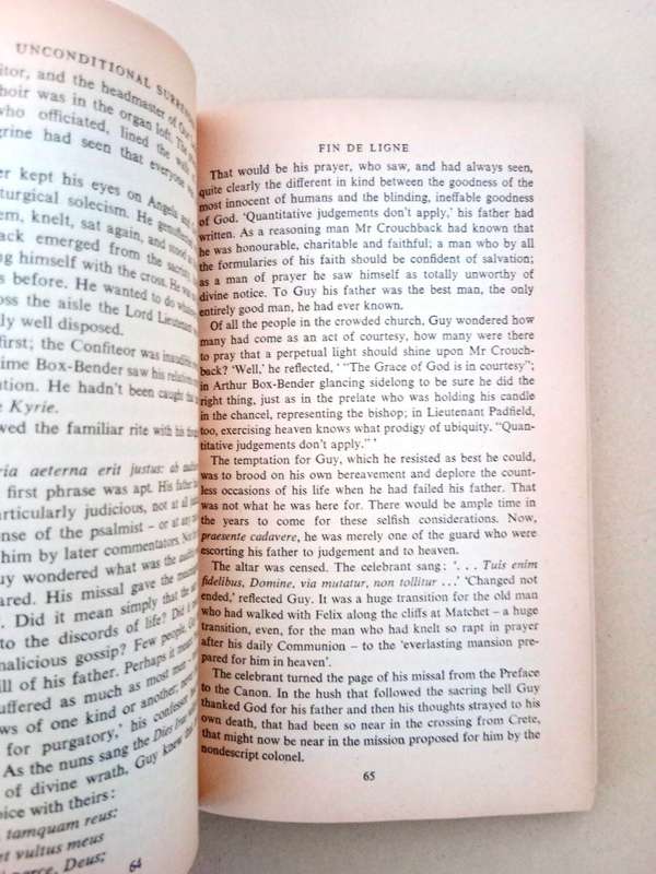 Unconditional Surrender, Evelyn Waugh