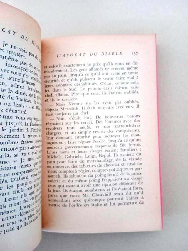 L'avocat du diable, Morris L. West