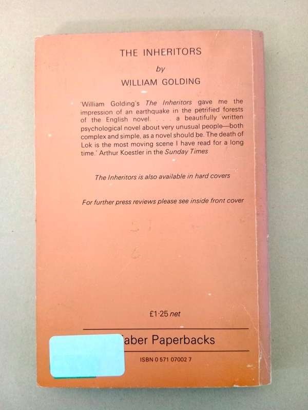 The Inheritors, William Golding