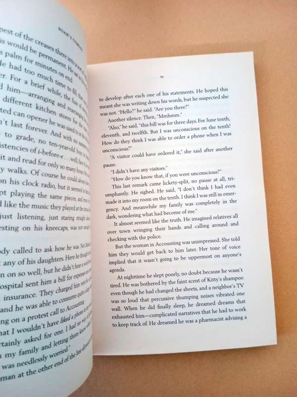 Noah's Compass, Anne Tyler