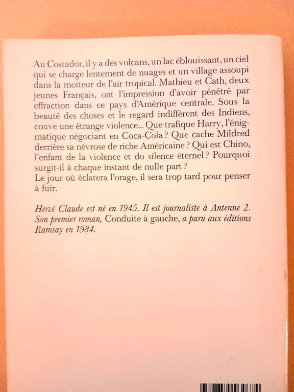 L'enfant à l'oreille cassée, Hervé Claude