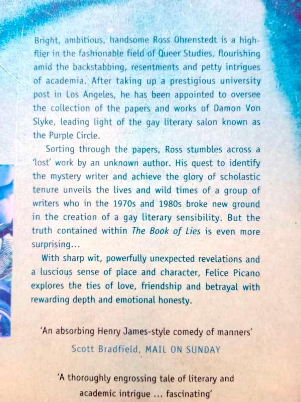 The Book of Lies, Felice Picano