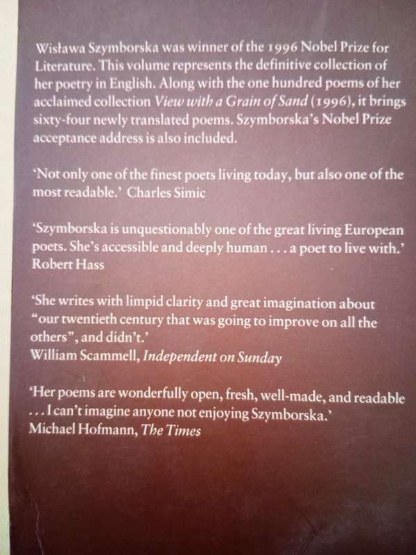 Poems - New and Collected 1957-1997, Wislawa Szymborska