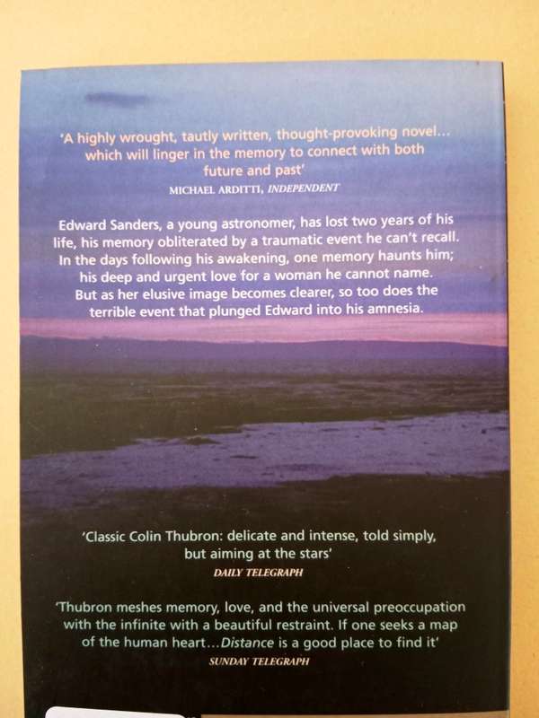 Distance, Colin Thubron