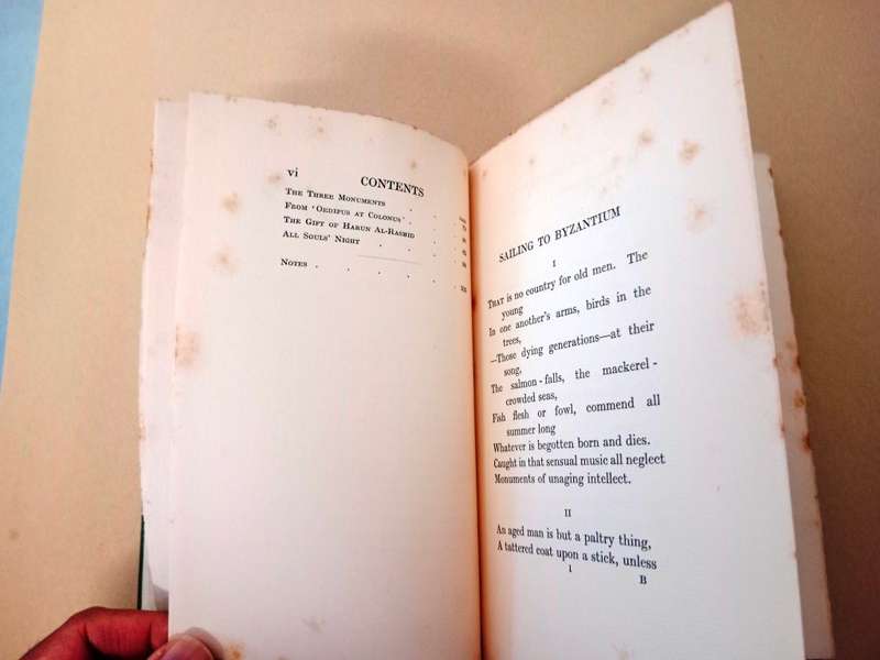The Tower, W.B. Yeats [Macmillan and Co, 1928]