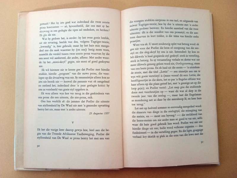 Vernuwing in die prosa, N.P. van Wyk Louw
