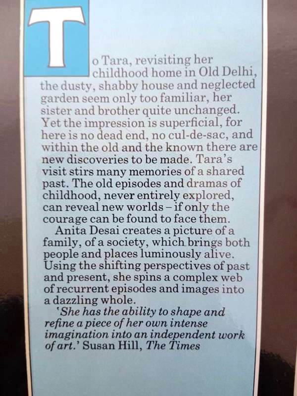 Clear Light of Day, Anita Desai [first edition, 1980]