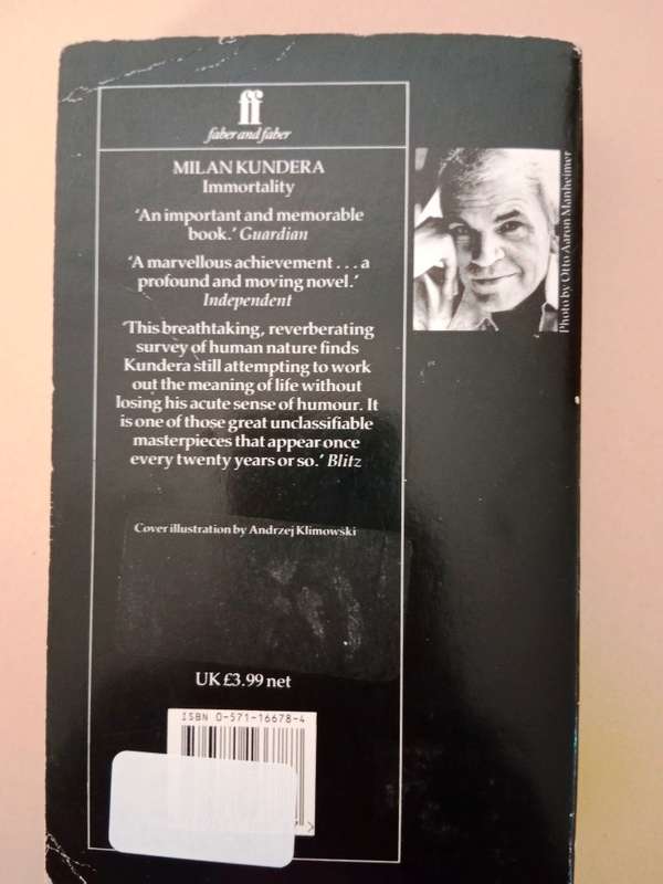 Immortality, Milan Kundera
