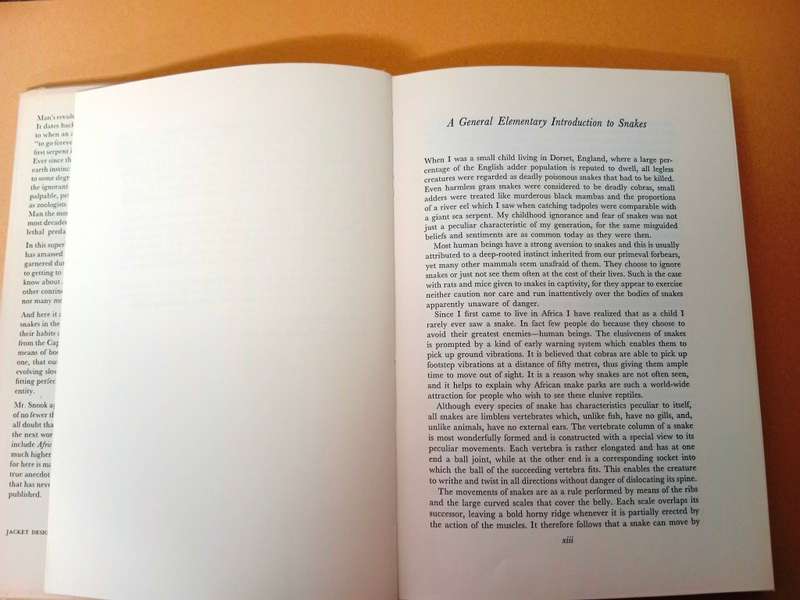 African Snake Stories, J. Snook