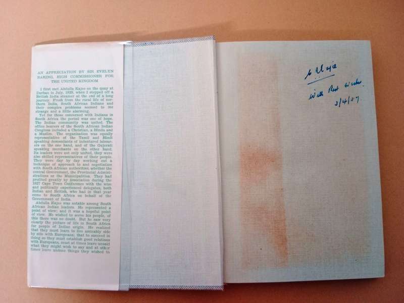 A.I. Kajee - His Work for the South African Indian Community, by G.H. Calpin