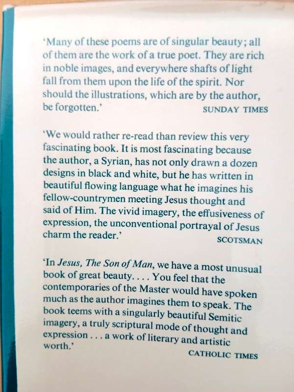 Jesus, The Son of Man, Kahlil Gibran