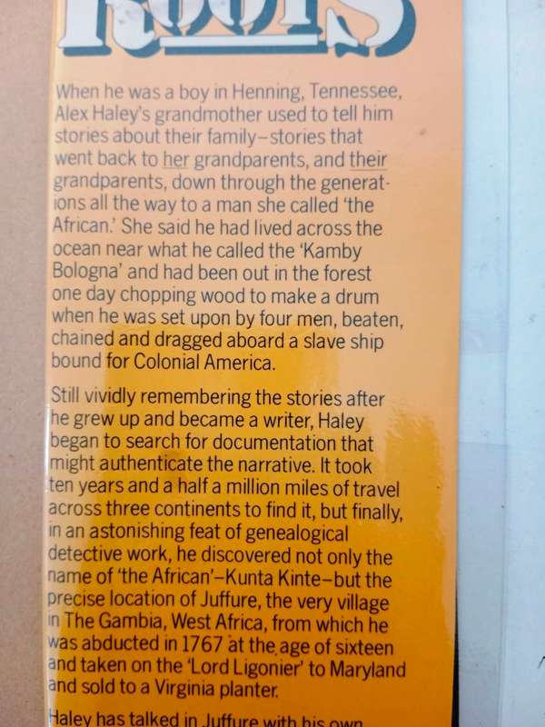 Roots, Alex Haley