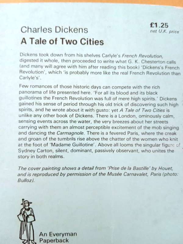 A Tale of Two Cities, Charles Dickens