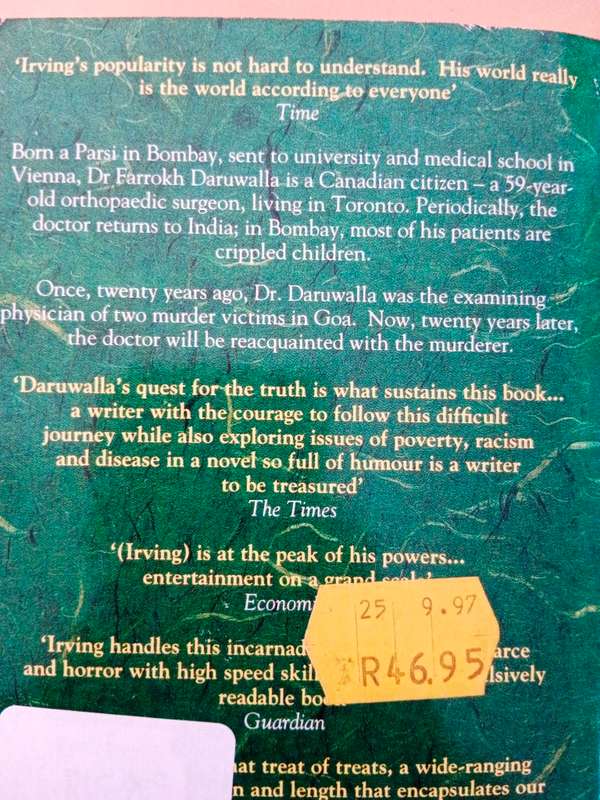 A Son of the Circus, John Irving