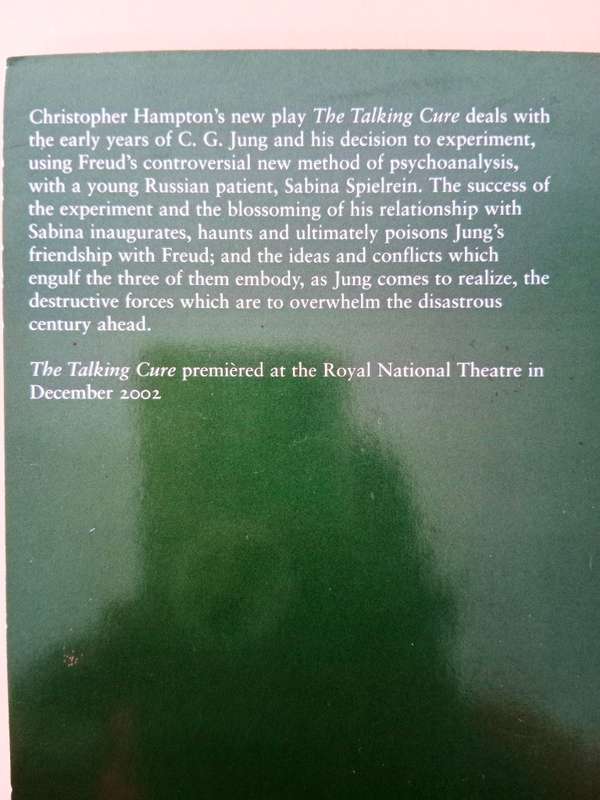 The Talking Cure, Christopher Hampton