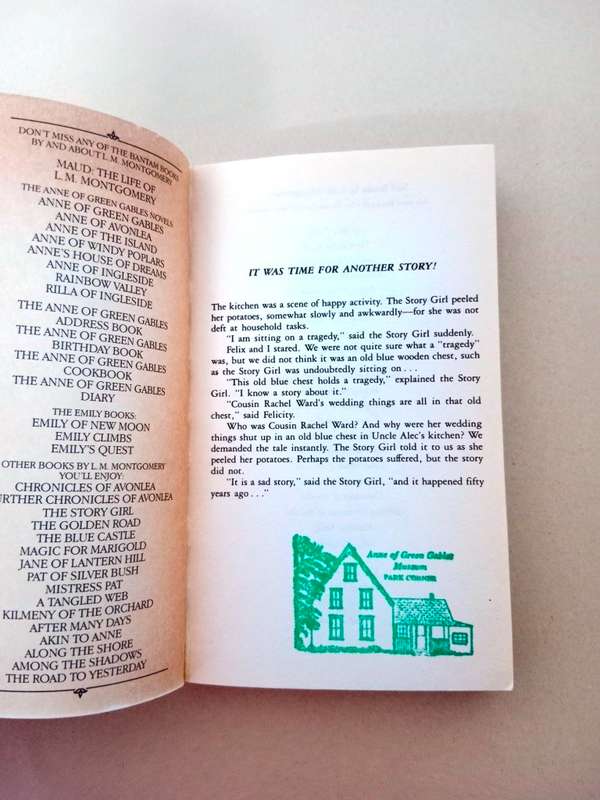The Story Girl, L.M. Montgomery