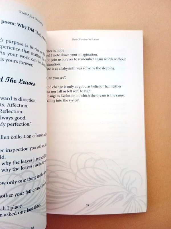 South Africa on Poetry, Our Voice, A Collection of Contemporary Poems