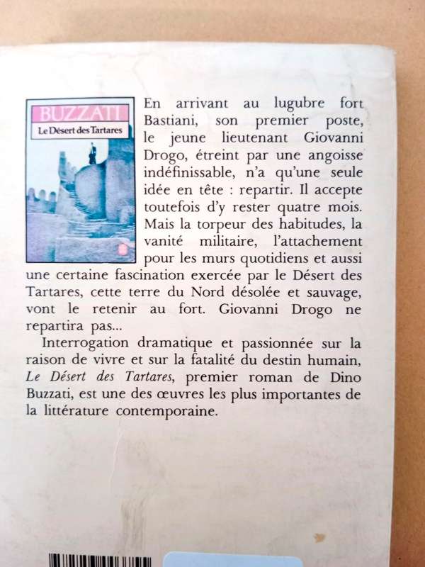 Le Désert des Tartares, Dino Buzzati