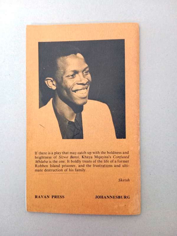 Confused Mhlaba, Khayalethu Mqayisa [first edition]